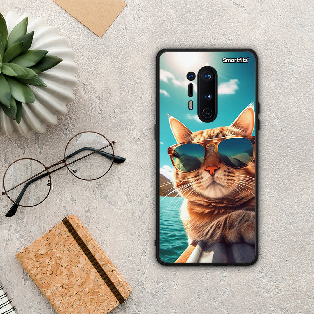 Summer Cat - OnePlus 8 Pro case