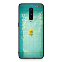 Thumbnail for OnePlus 8 Yellow Duck θήκη από τη Smartfits με σχέδιο στο πίσω μέρος και μαύρο περίβλημα | Smartphone case with colorful back and black bezels by Smartfits