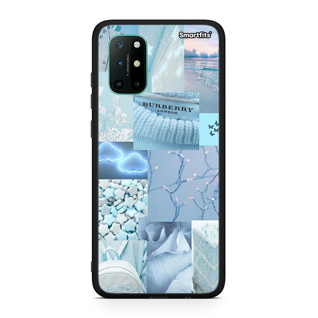 OnePlus 8T Ciel Aesthetic Collage θήκη από τη Smartfits με σχέδιο στο πίσω μέρος και μαύρο περίβλημα | Smartphone case with colorful back and black bezels by Smartfits