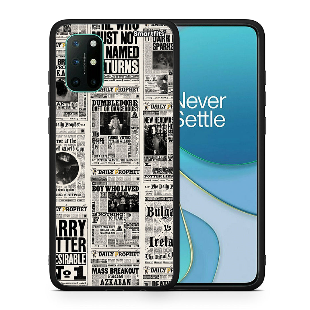 Θήκη OnePlus 8T Harry Paper από τη Smartfits με σχέδιο στο πίσω μέρος και μαύρο περίβλημα | OnePlus 8T Harry Paper case with colorful back and black bezels