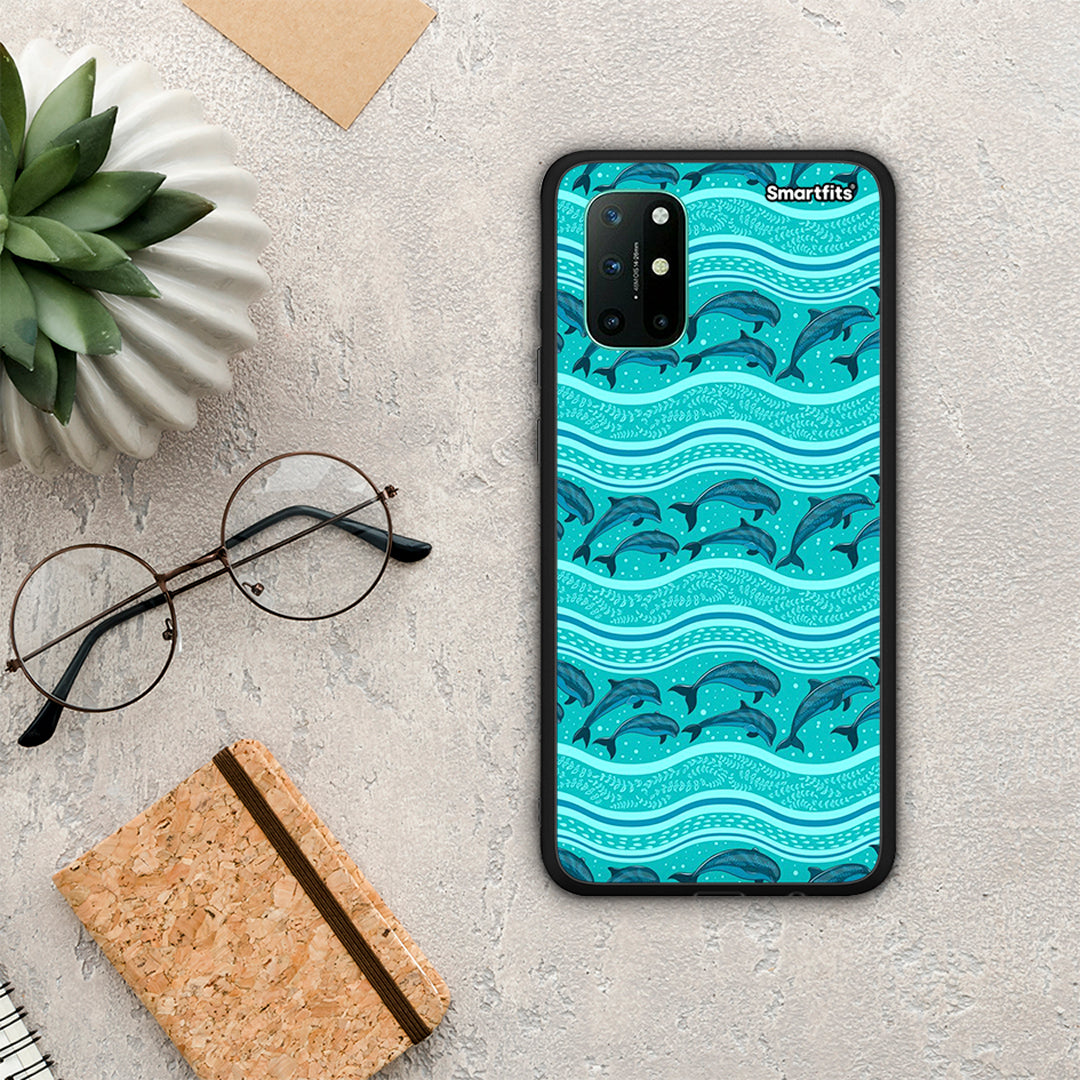 Swimming Dolphins - OnePlus 8T case