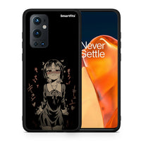 Thumbnail for Θήκη OnePlus 9 Pro Anime Girl από τη Smartfits με σχέδιο στο πίσω μέρος και μαύρο περίβλημα | OnePlus 9 Pro Anime Girl case with colorful back and black bezels