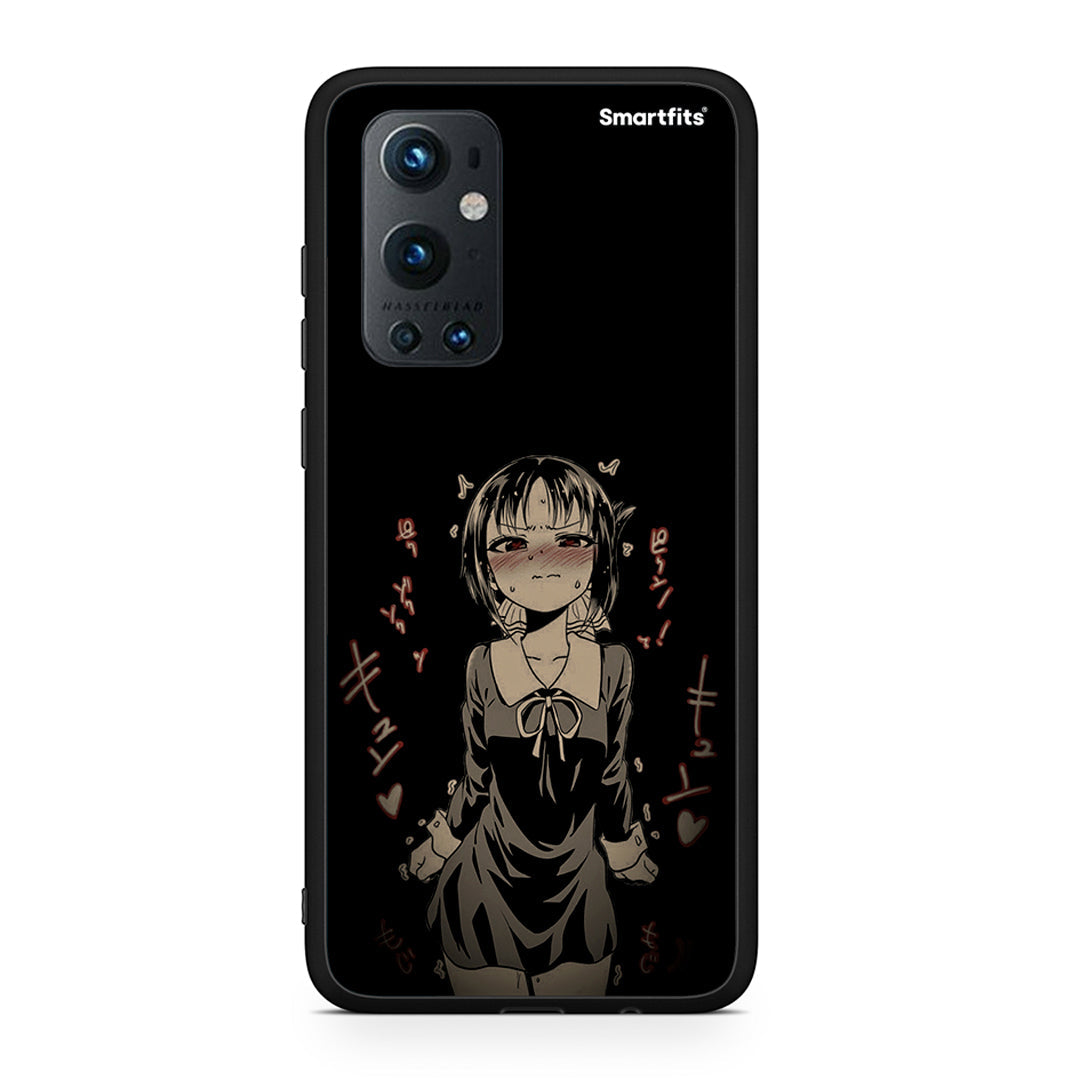 OnePlus 9 Pro Anime Girl θήκη από τη Smartfits με σχέδιο στο πίσω μέρος και μαύρο περίβλημα | Smartphone case with colorful back and black bezels by Smartfits