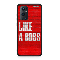 Thumbnail for OnePlus 9 Pro Like A Boss θήκη από τη Smartfits με σχέδιο στο πίσω μέρος και μαύρο περίβλημα | Smartphone case with colorful back and black bezels by Smartfits