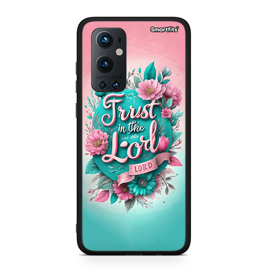 OnePlus 9 Pro Lord Trust θήκη από τη Smartfits με σχέδιο στο πίσω μέρος και μαύρο περίβλημα | Smartphone case with colorful back and black bezels by Smartfits