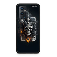 Thumbnail for OnePlus 9 Pro Skull King Ace θήκη από τη Smartfits με σχέδιο στο πίσω μέρος και μαύρο περίβλημα | Smartphone case with colorful back and black bezels by Smartfits