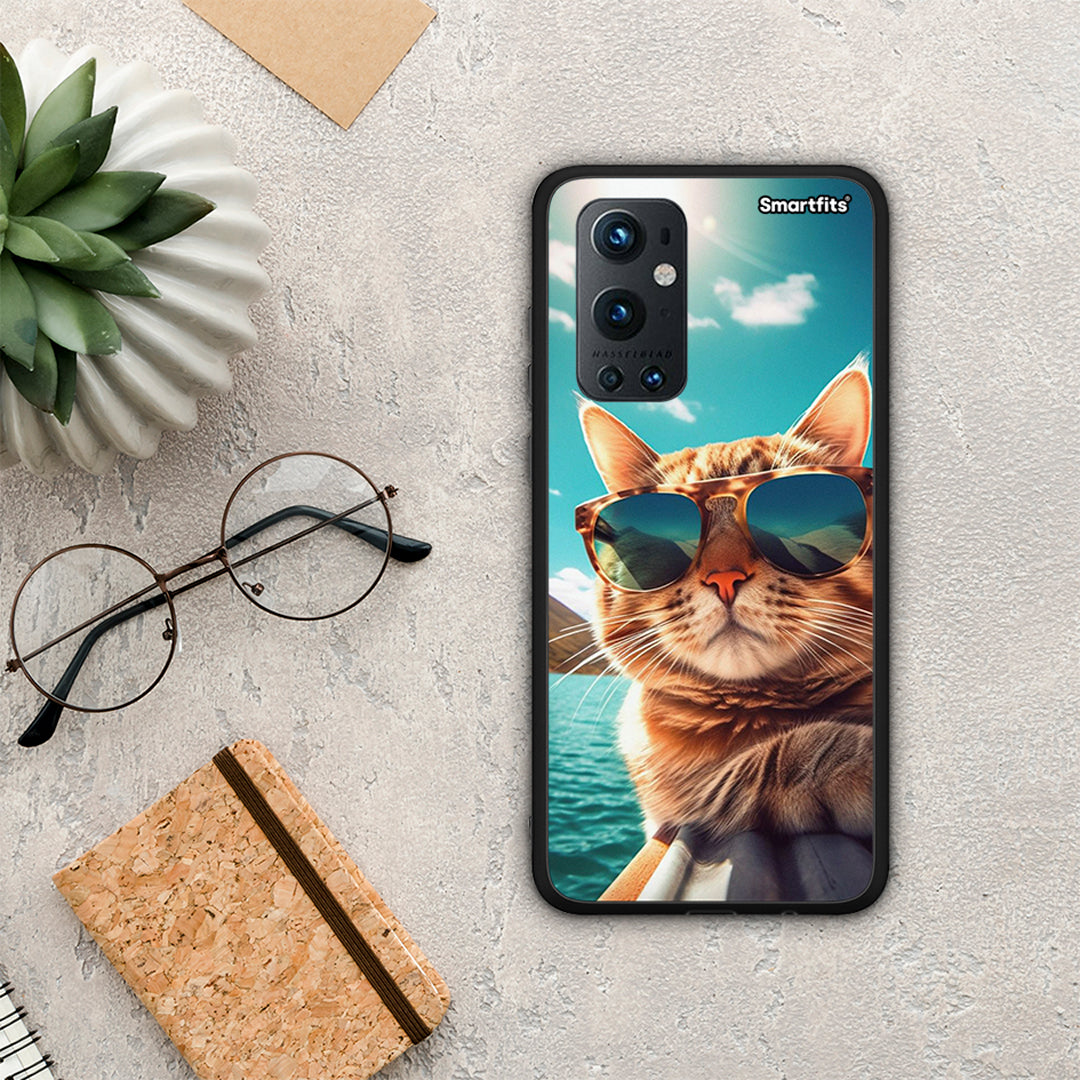 Summer Cat - OnePlus 9 Pro case