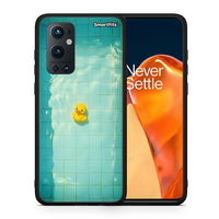 Thumbnail for Θήκη OnePlus 9 Pro Yellow Duck από τη Smartfits με σχέδιο στο πίσω μέρος και μαύρο περίβλημα | OnePlus 9 Pro Yellow Duck case with colorful back and black bezels