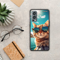 Thumbnail for Summer Cat - OnePlus Nord 2 5G case