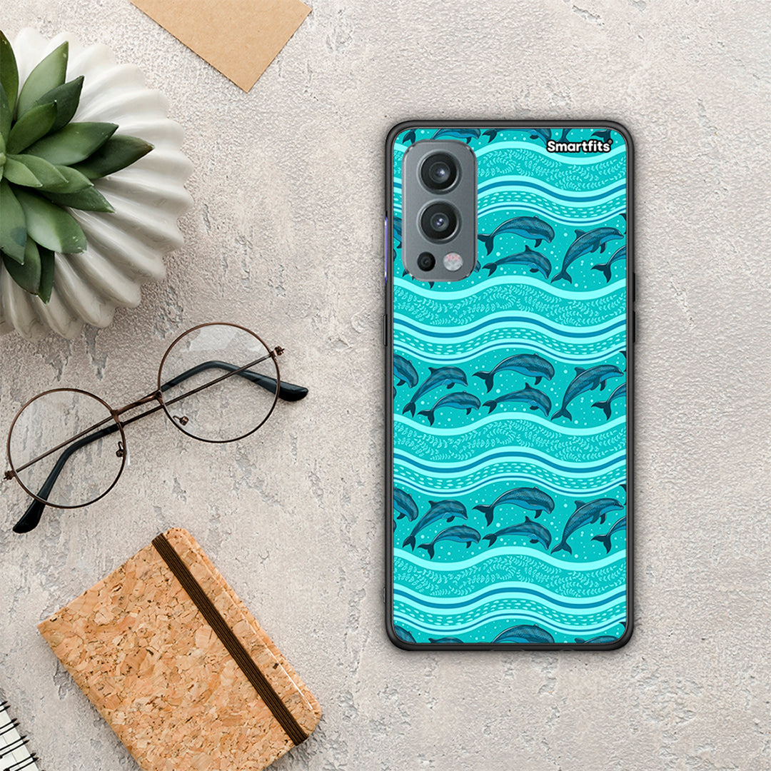 Swimming Dolphins - OnePlus Nord 2 5G case