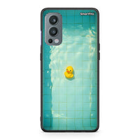 Thumbnail for OnePlus Nord 2 5G Yellow Duck θήκη από τη Smartfits με σχέδιο στο πίσω μέρος και μαύρο περίβλημα | Smartphone case with colorful back and black bezels by Smartfits