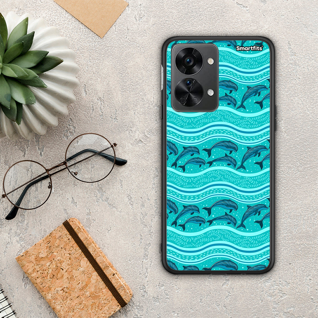 Swimming Dolphins - OnePlus Nord 2T case