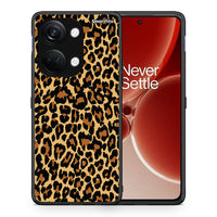 Thumbnail for Θήκη OnePlus Nord 3 Leopard Animal από τη Smartfits με σχέδιο στο πίσω μέρος και μαύρο περίβλημα | OnePlus Nord 3 Leopard Animal case with colorful back and black bezels