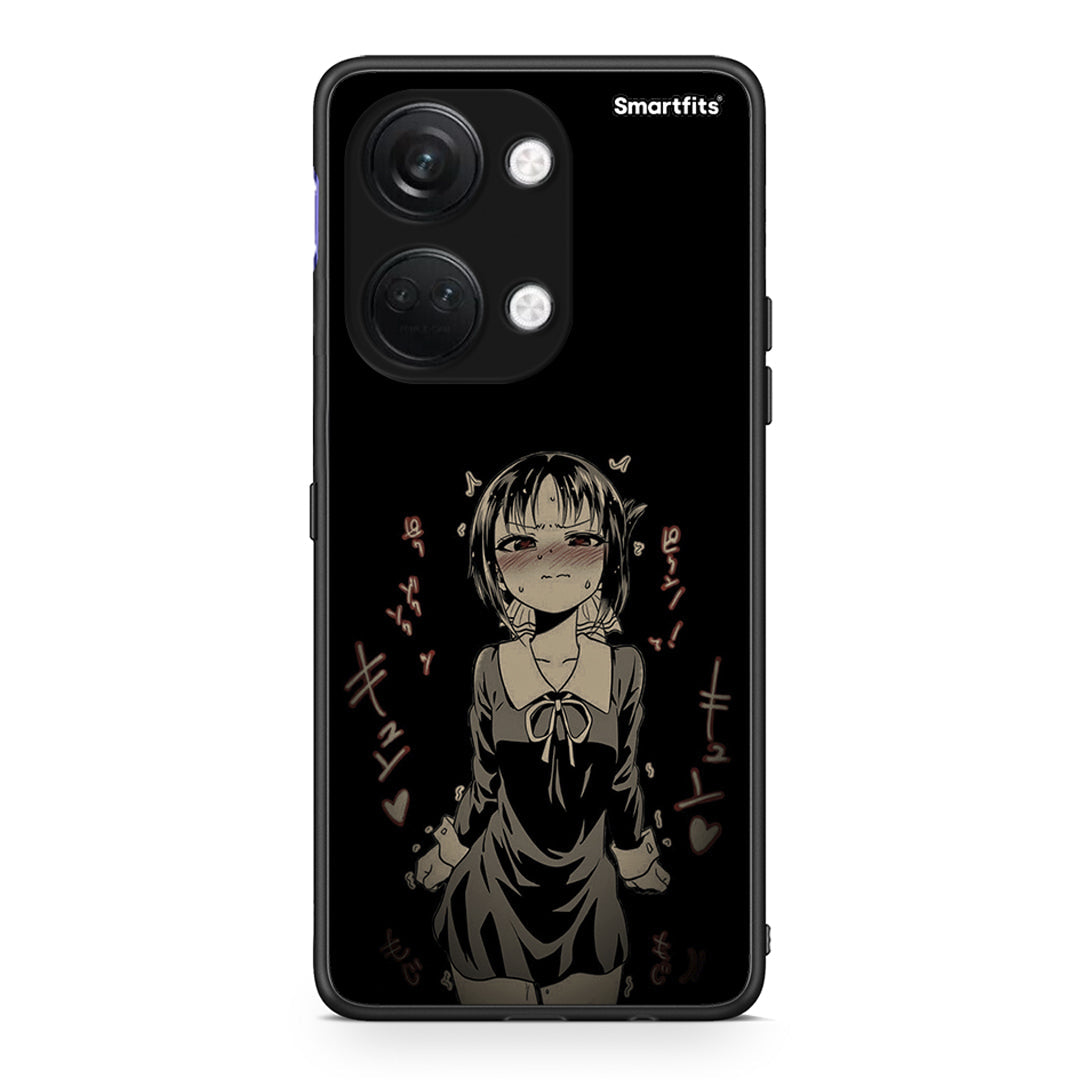 OnePlus Nord 3 Anime Girl θήκη από τη Smartfits με σχέδιο στο πίσω μέρος και μαύρο περίβλημα | Smartphone case with colorful back and black bezels by Smartfits