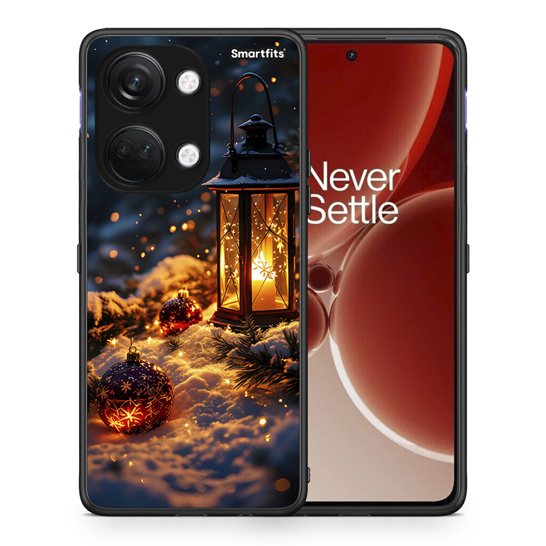 Θήκη OnePlus Nord 3 Christmas Ornaments από τη Smartfits με σχέδιο στο πίσω μέρος και μαύρο περίβλημα | OnePlus Nord 3 Christmas Ornaments case with colorful back and black bezels