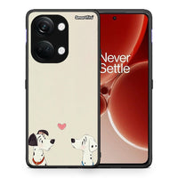 Thumbnail for Θήκη OnePlus Nord 3 Dalmatians Love από τη Smartfits με σχέδιο στο πίσω μέρος και μαύρο περίβλημα | OnePlus Nord 3 Dalmatians Love case with colorful back and black bezels