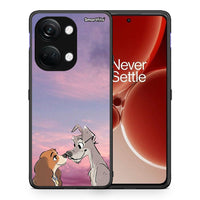 Thumbnail for Θήκη OnePlus Nord 3 Lady And Tramp από τη Smartfits με σχέδιο στο πίσω μέρος και μαύρο περίβλημα | OnePlus Nord 3 Lady And Tramp case with colorful back and black bezels