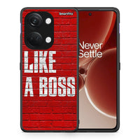 Thumbnail for Θήκη OnePlus Nord 3 Like A Boss από τη Smartfits με σχέδιο στο πίσω μέρος και μαύρο περίβλημα | OnePlus Nord 3 Like A Boss case with colorful back and black bezels