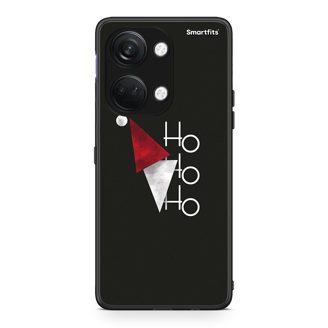 OnePlus Nord 3 Minimal Christmas θήκη από τη Smartfits με σχέδιο στο πίσω μέρος και μαύρο περίβλημα | Smartphone case with colorful back and black bezels by Smartfits