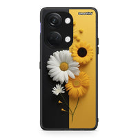 Thumbnail for OnePlus Nord 3 Yellow Daisies θήκη από τη Smartfits με σχέδιο στο πίσω μέρος και μαύρο περίβλημα | Smartphone case with colorful back and black bezels by Smartfits