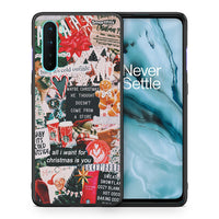 Thumbnail for Θήκη OnePlus Nord 5G Christmas Happiness από τη Smartfits με σχέδιο στο πίσω μέρος και μαύρο περίβλημα | OnePlus Nord 5G Christmas Happiness case with colorful back and black bezels