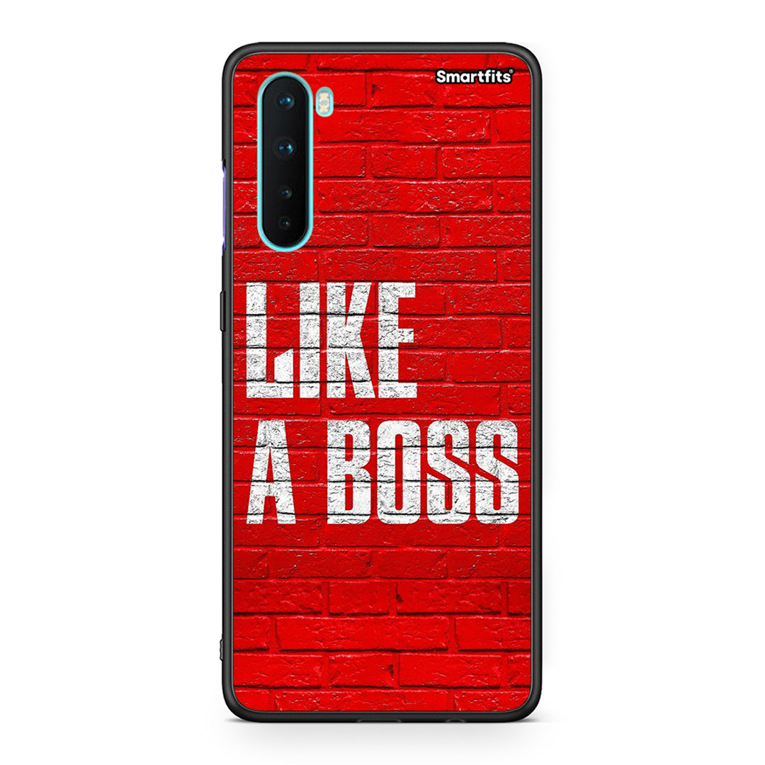 OnePlus Nord 5G Like A Boss θήκη από τη Smartfits με σχέδιο στο πίσω μέρος και μαύρο περίβλημα | Smartphone case with colorful back and black bezels by Smartfits