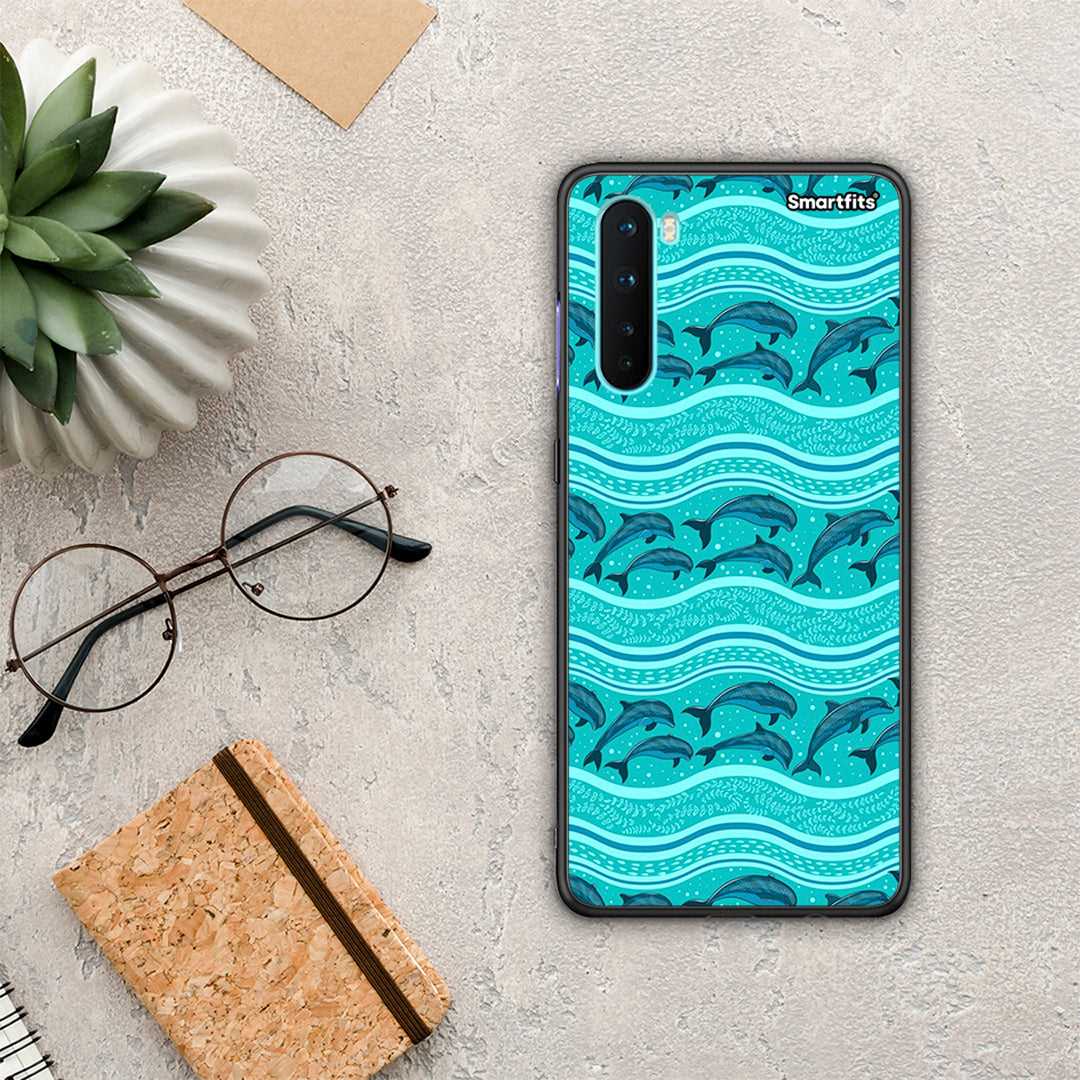 Swimming Dolphins - OnePlus Nord 5G case