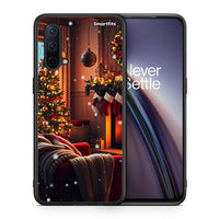 Thumbnail for Θήκη OnePlus Nord CE 5G Home For Christmas από τη Smartfits με σχέδιο στο πίσω μέρος και μαύρο περίβλημα | OnePlus Nord CE 5G Home For Christmas case with colorful back and black bezels