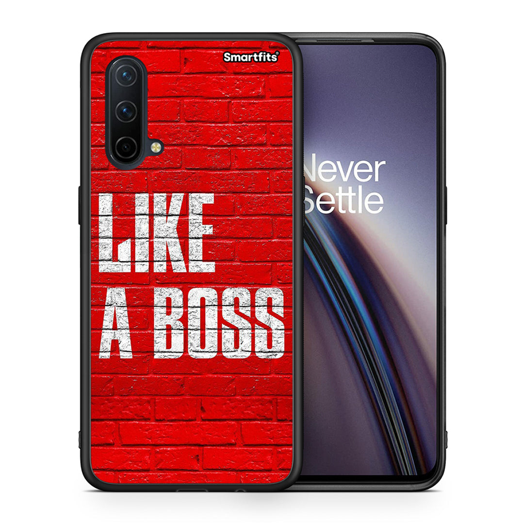 Θήκη OnePlus Nord CE 5G Like A Boss από τη Smartfits με σχέδιο στο πίσω μέρος και μαύρο περίβλημα | OnePlus Nord CE 5G Like A Boss case with colorful back and black bezels