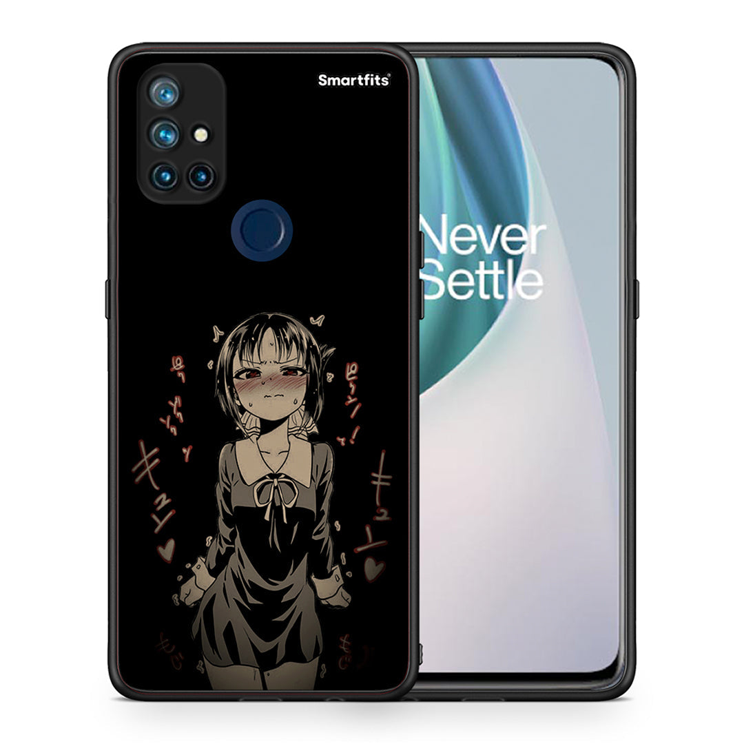 Θήκη OnePlus Nord N10 5G Anime Girl από τη Smartfits με σχέδιο στο πίσω μέρος και μαύρο περίβλημα | OnePlus Nord N10 5G Anime Girl case with colorful back and black bezels