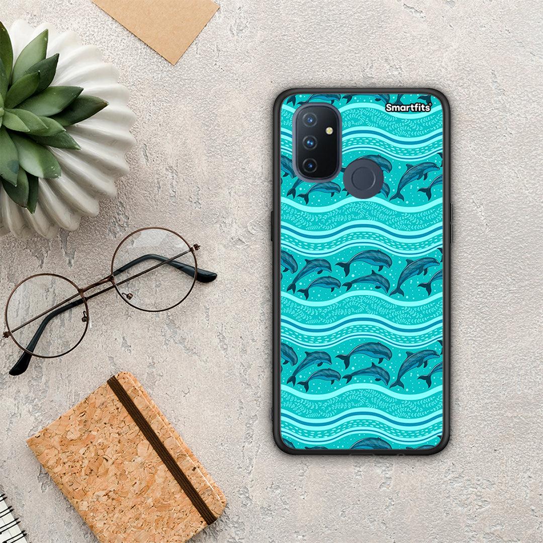 Swimming Dolphins - OnePlus Nord N100 case