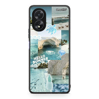 Thumbnail for Oppo A38 Aesthetic Summer Θήκη από τη Smartfits με σχέδιο στο πίσω μέρος και μαύρο περίβλημα | Smartphone case with colorful back and black bezels by Smartfits