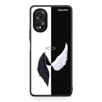 Thumbnail for Oppo A38 Angels Demons θήκη από τη Smartfits με σχέδιο στο πίσω μέρος και μαύρο περίβλημα | Smartphone case with colorful back and black bezels by Smartfits