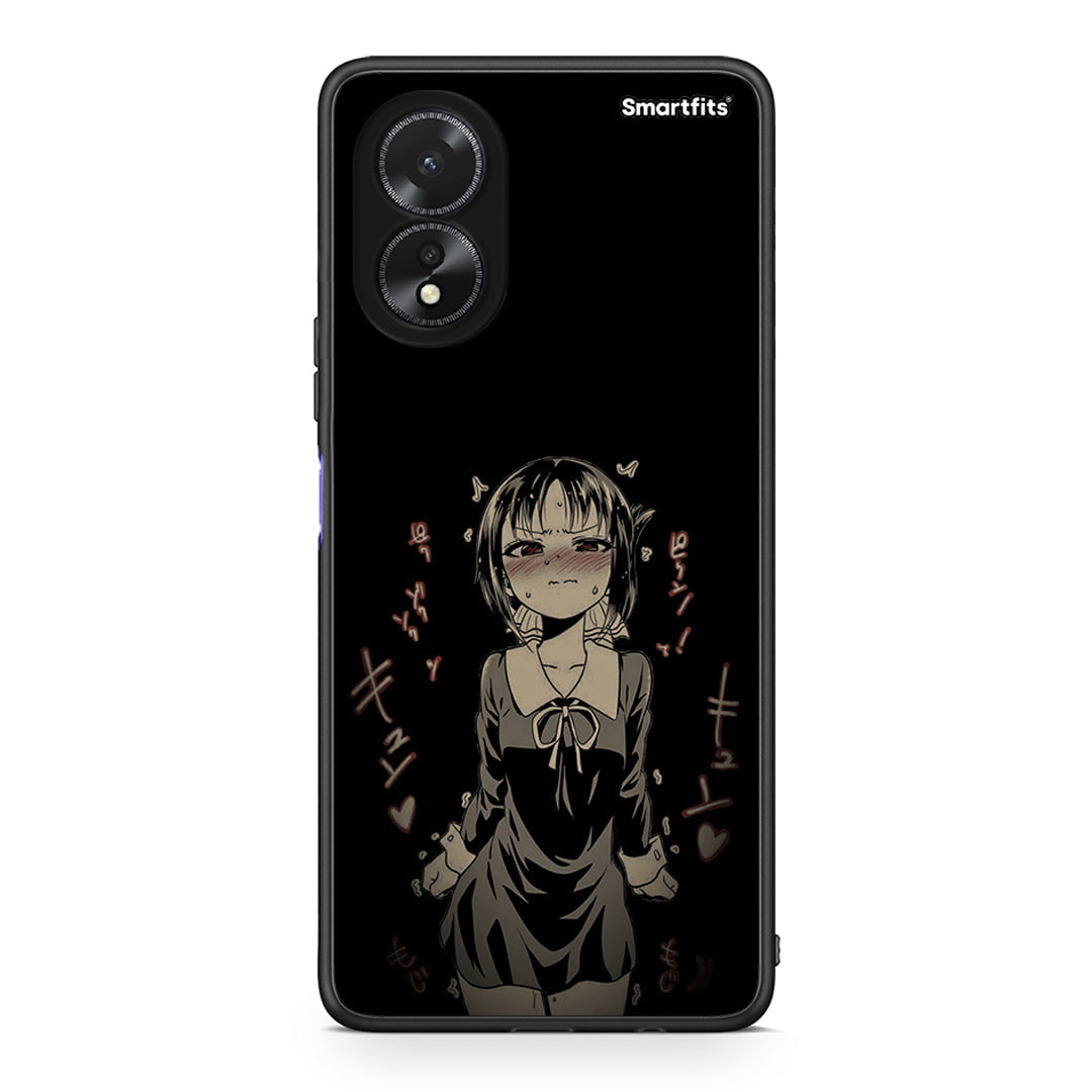 Oppo A38 Anime Girl θήκη από τη Smartfits με σχέδιο στο πίσω μέρος και μαύρο περίβλημα | Smartphone case with colorful back and black bezels by Smartfits