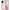 Θήκη Oppo A38 Pink Feather Boho από τη Smartfits με σχέδιο στο πίσω μέρος και μαύρο περίβλημα | Oppo A38 Pink Feather Boho case with colorful back and black bezels