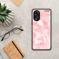 Thumbnail for 184 Boho Pink Feather - Oppo A38 θήκη