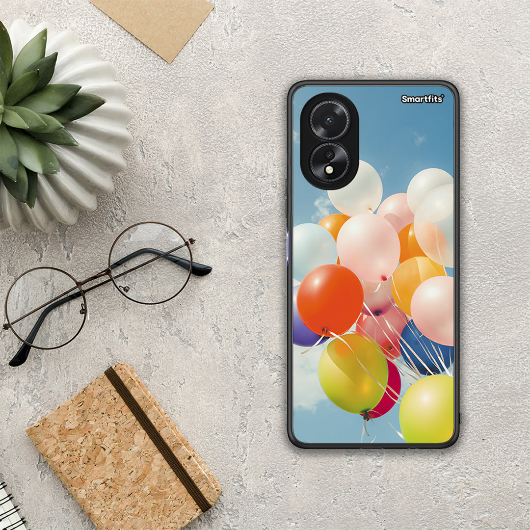 217 Colorful Balloons - Oppo A38 θήκη