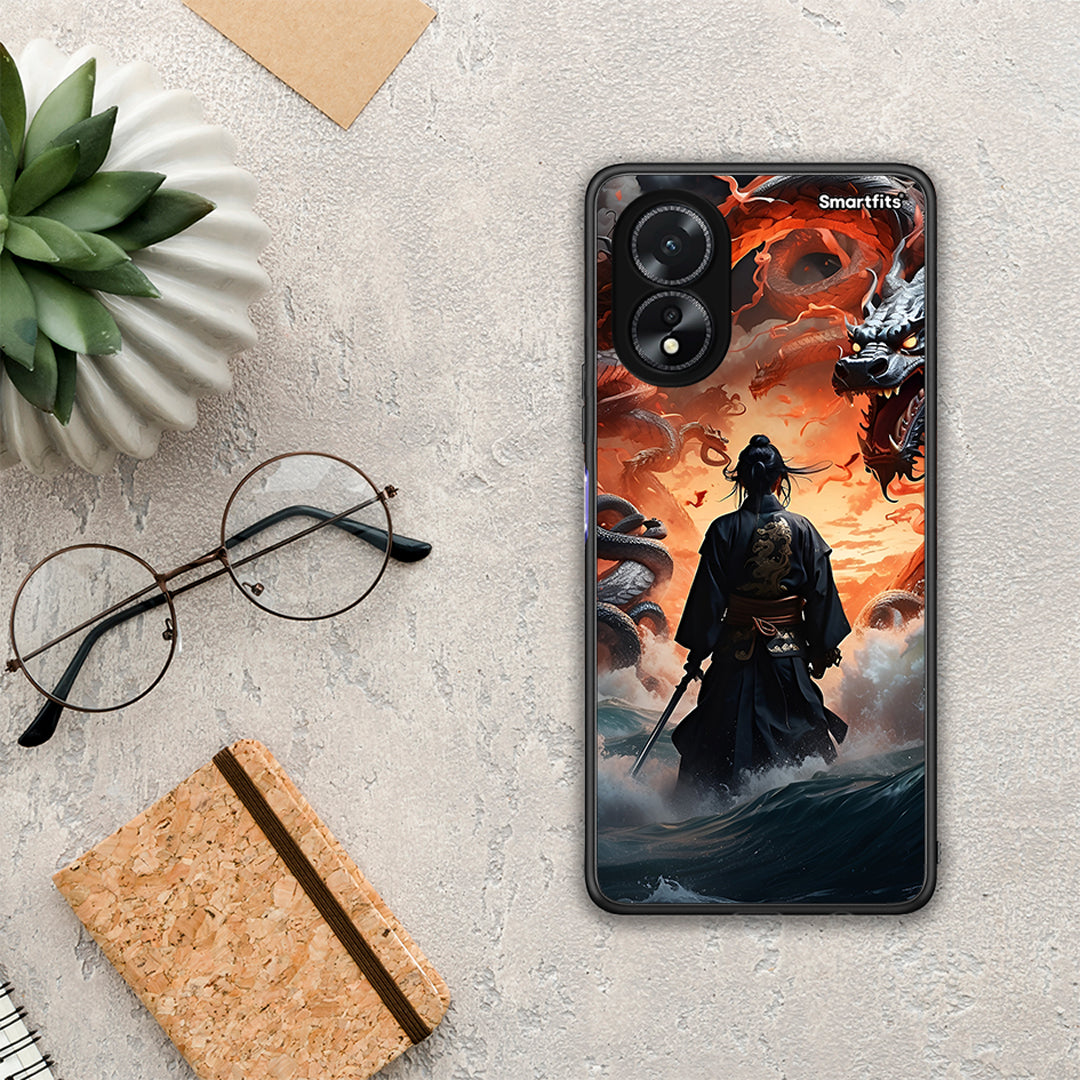 Dragons Fight - Oppo A38 case