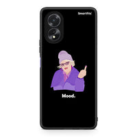 Thumbnail for Oppo A38 Grandma Mood Black θήκη από τη Smartfits με σχέδιο στο πίσω μέρος και μαύρο περίβλημα | Smartphone case with colorful back and black bezels by Smartfits