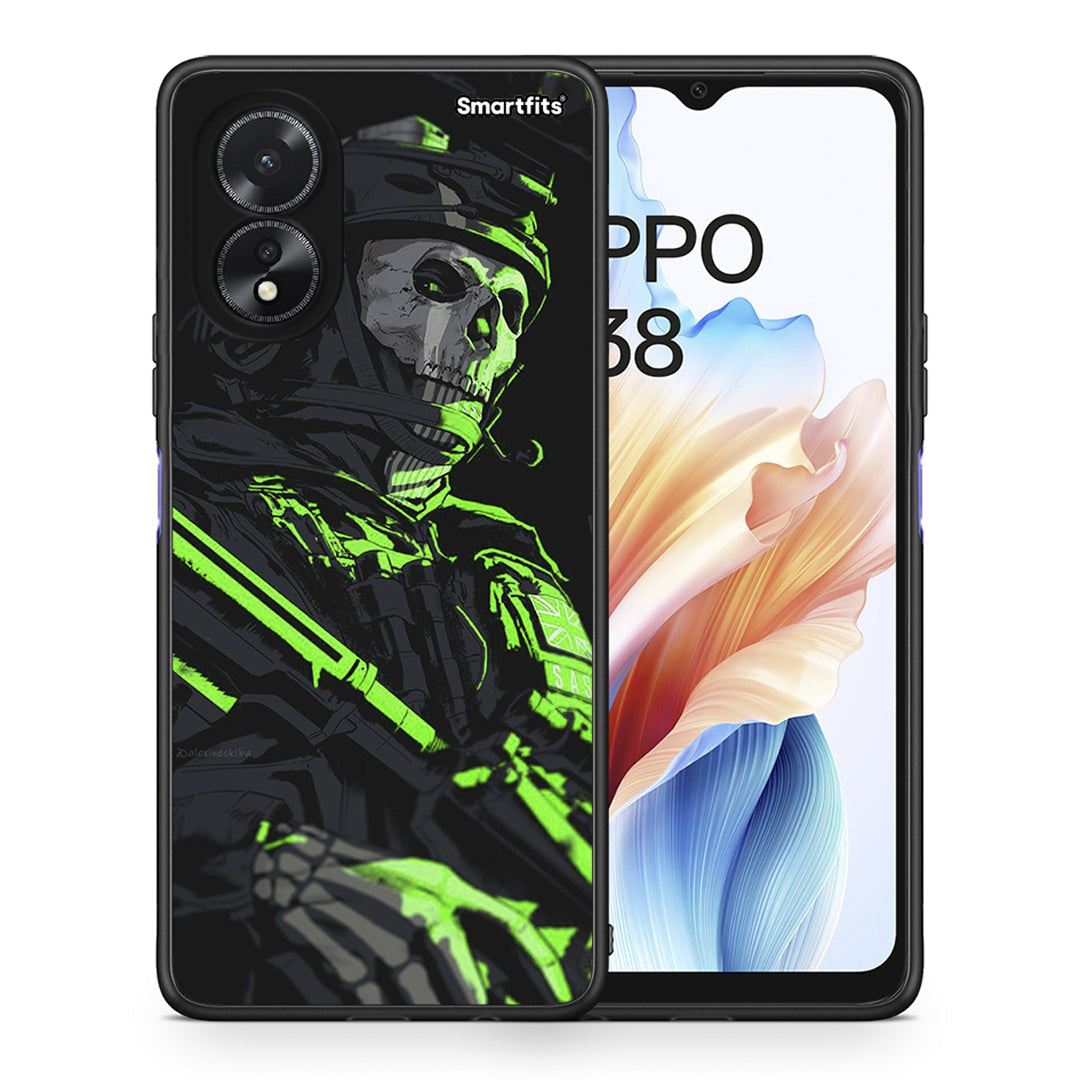 Green Soldier - Oppo A18 θήκη