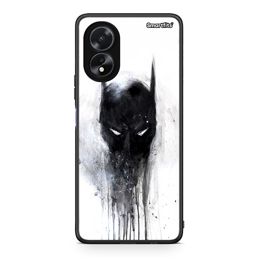 4 - Oppo A38 Paint Bat Hero case, cover, bumper