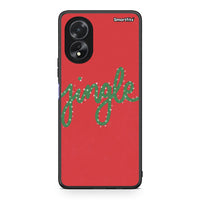 Thumbnail for Oppo A38 Jingle Xmas θήκη από τη Smartfits με σχέδιο στο πίσω μέρος και μαύρο περίβλημα | Smartphone case with colorful back and black bezels by Smartfits