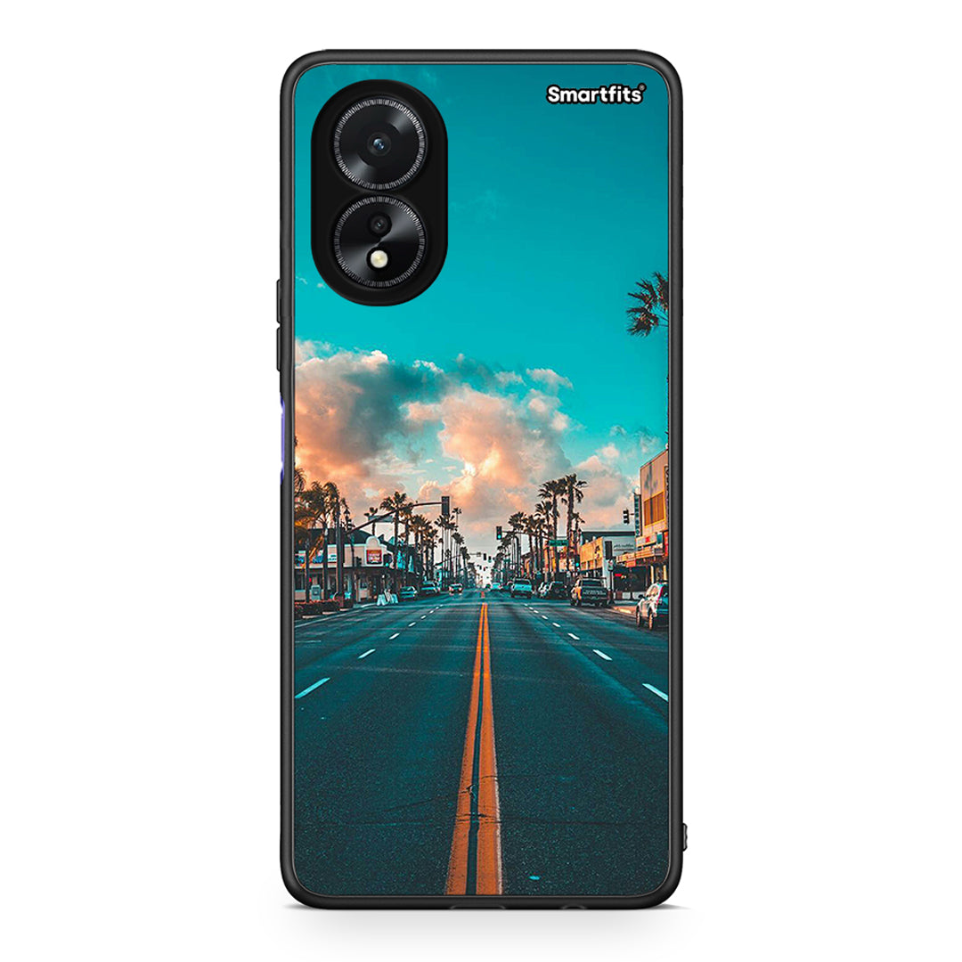 4 - Oppo A18 City Landscape case, cover, bumper