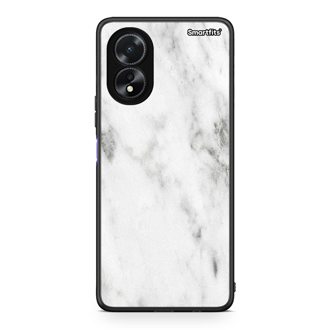 2 - Oppo A18 White marble case, cover, bumper