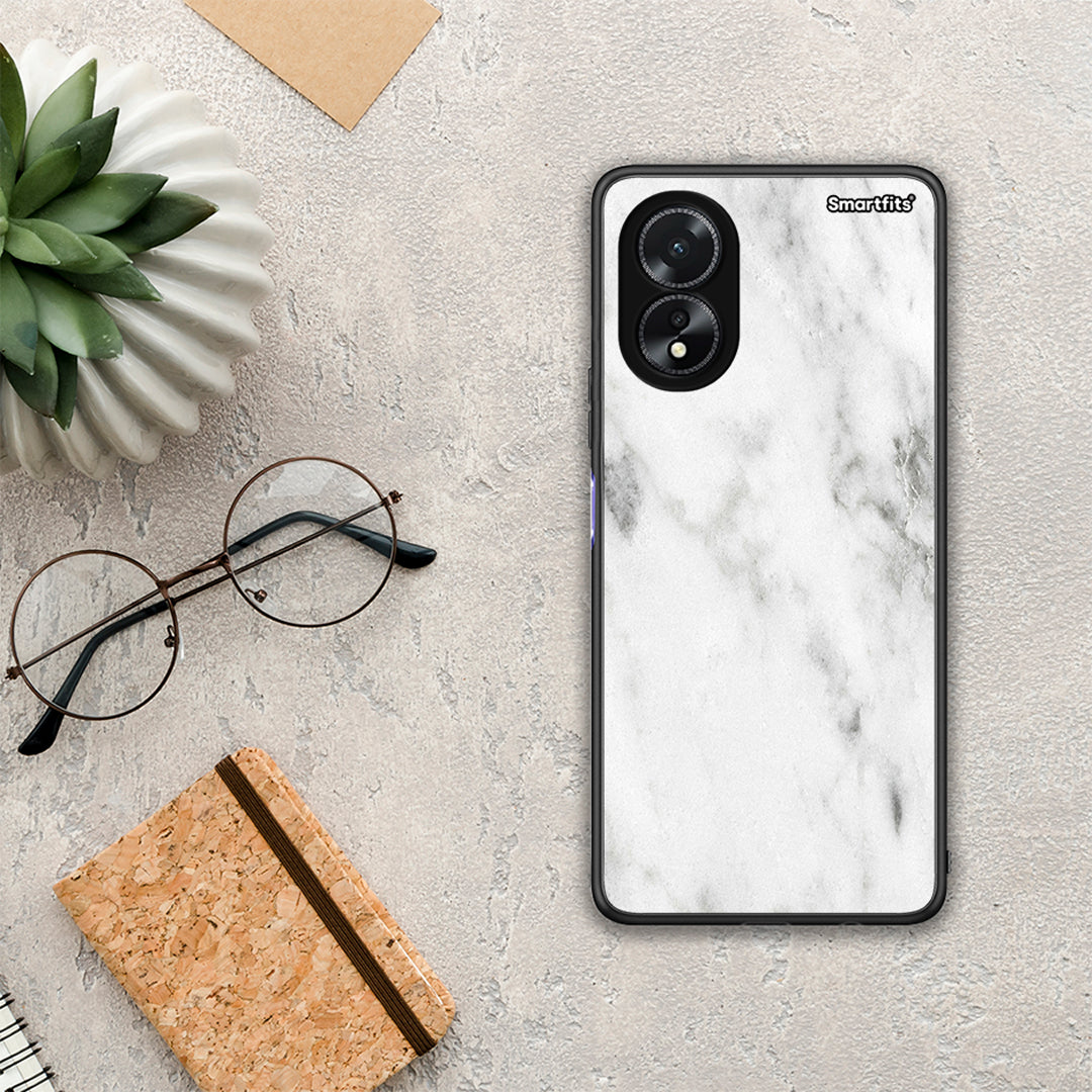 Marble White - Oppo A18 θήκη