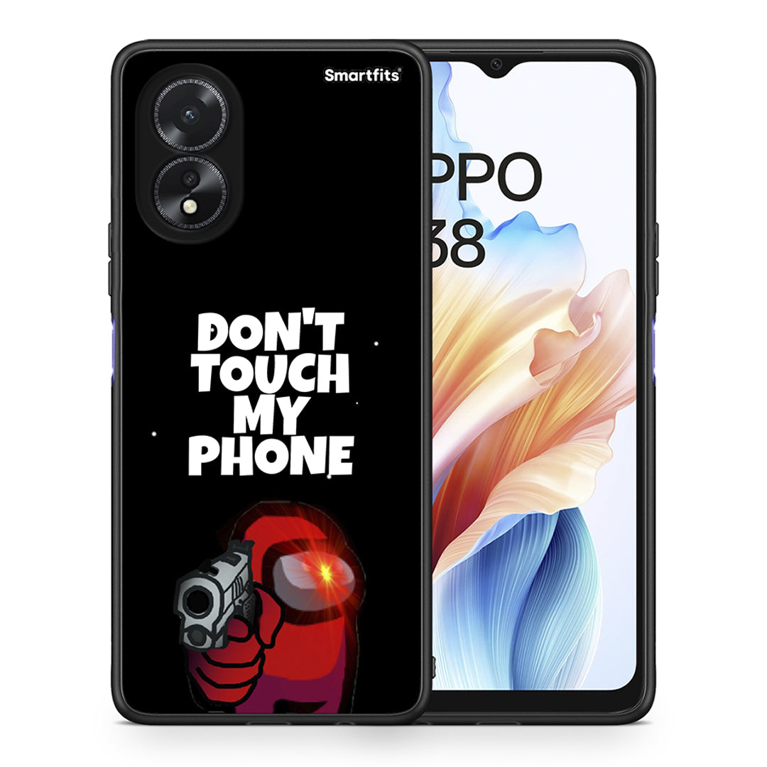 Θήκη Oppo A18 My Phone από τη Smartfits με σχέδιο στο πίσω μέρος και μαύρο περίβλημα | Oppo A18 My Phone case with colorful back and black bezels