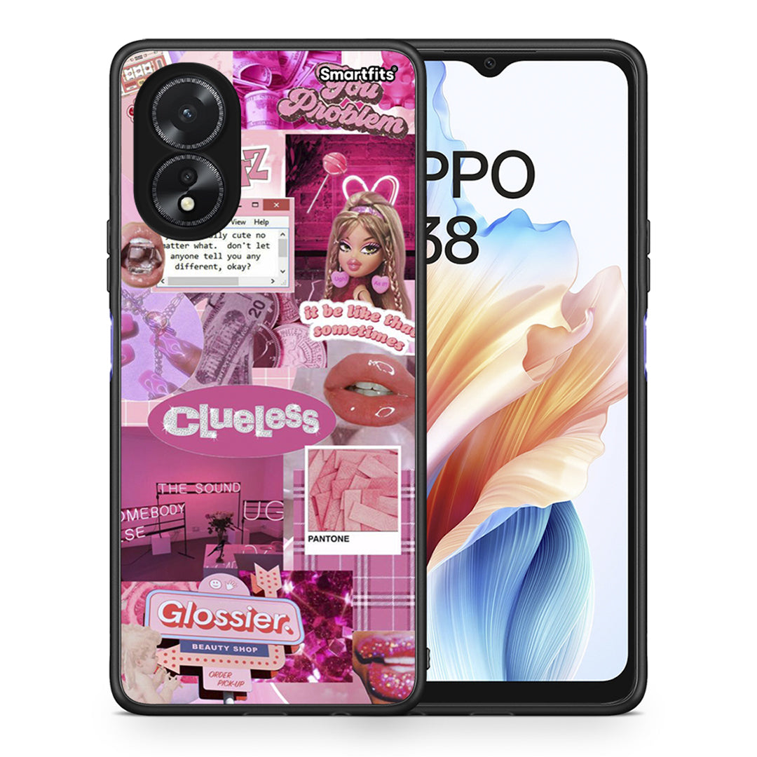 Pink Love - Oppo A18 θήκη