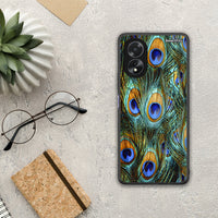 Thumbnail for Real Peacock Feathers - Oppo A18 θήκη