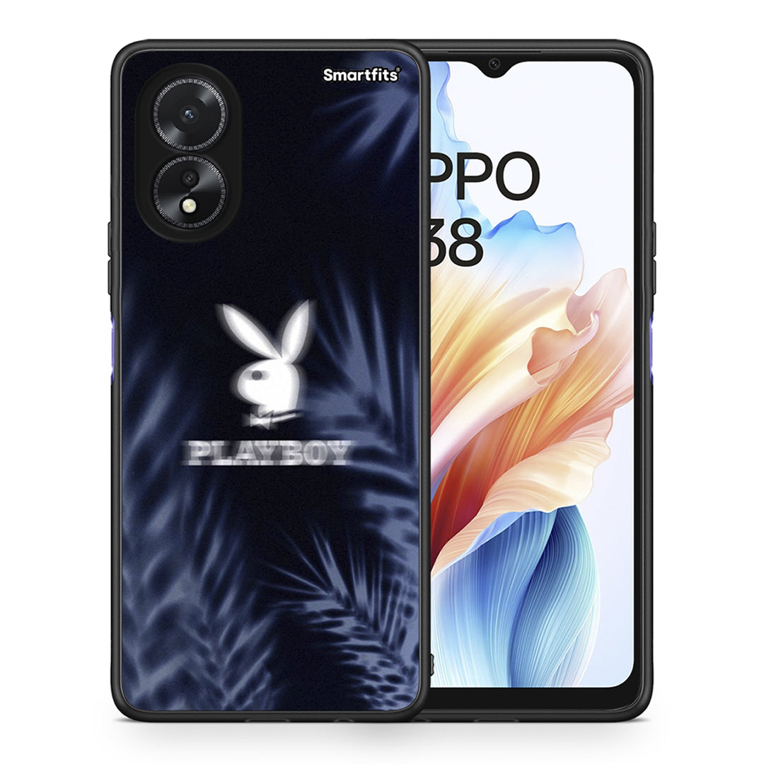 Θήκη Oppo A18 Sexy Rabbit από τη Smartfits με σχέδιο στο πίσω μέρος και μαύρο περίβλημα | Oppo A18 Sexy Rabbit case with colorful back and black bezels