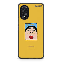 Thumbnail for Oppo A38 So Cool Θήκη Αγίου Βαλεντίνου από τη Smartfits με σχέδιο στο πίσω μέρος και μαύρο περίβλημα | Smartphone case with colorful back and black bezels by Smartfits